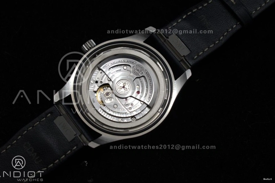 Edition Mark Blue on XX Blue IW328203 Best Strap Leather 1:1 ZF Dial Dark A32111 Pilot 1111